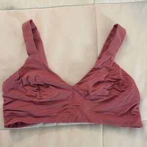 Spanx - pink large bra